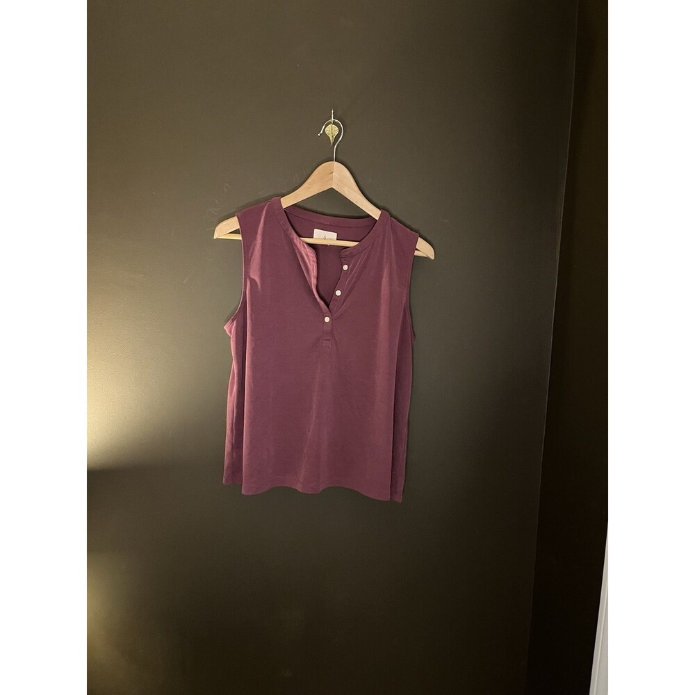 Lou & Grey Women's Sleeveless Top Size M